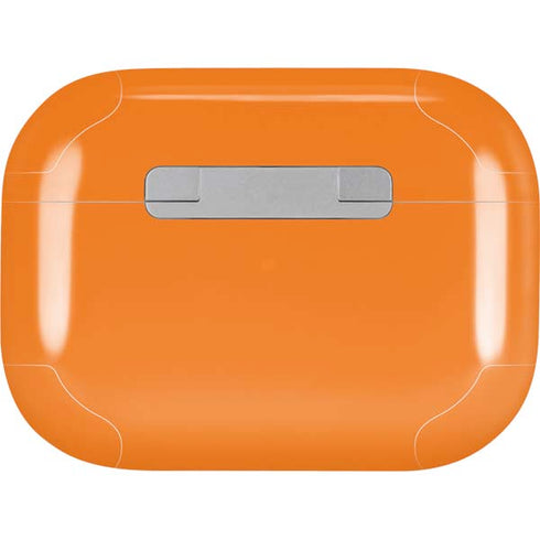 Orange Solid Apple AirPods Pro Skin