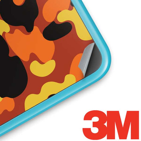 Orange Camo Nintendo 2DS XL (2017) Skin