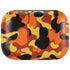 Orange Camo Amazon Echo Buds Skin