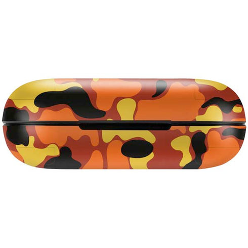 Orange Camo Amazon Echo Buds Skin