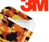 Orange Camo Apple AirPods 2 Skin