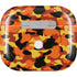Orange Camo Apple AirPods (3rd Gen 2021) Skin