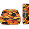 Orange Camo Apple TV Skin