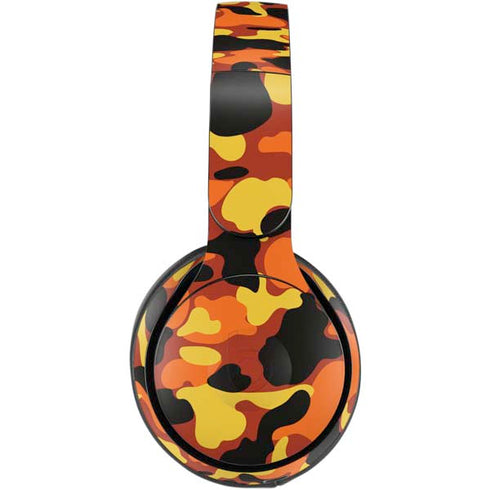 Orange Camo Beats Solo Pro Skin