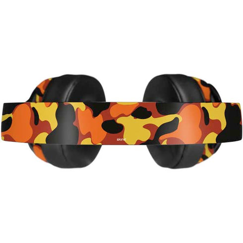 Orange Camo Beats Solo Pro Skin