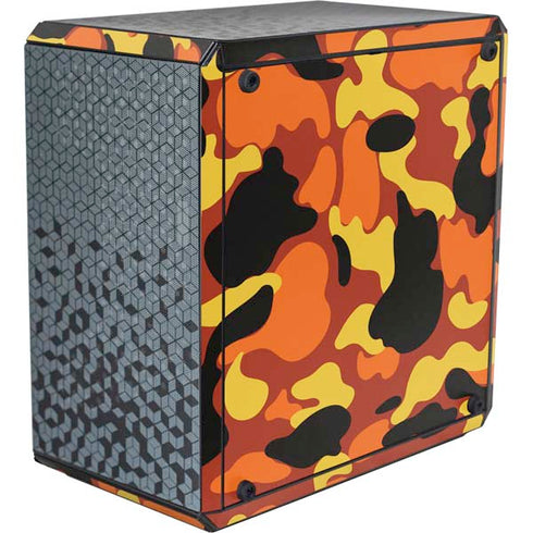 Orange Camo Cooler Master MasterBox Q300L Mini Tower Skin