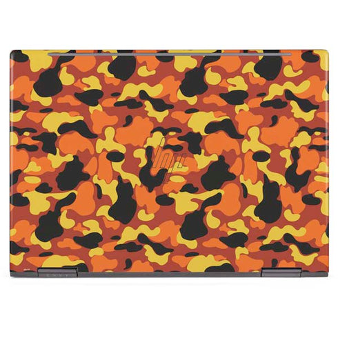 Orange Camo HP Envy Skin