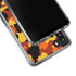Orange Camo Galaxy A21 Clear Case