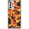 Orange Camo Galaxy A53 5G Clear Case