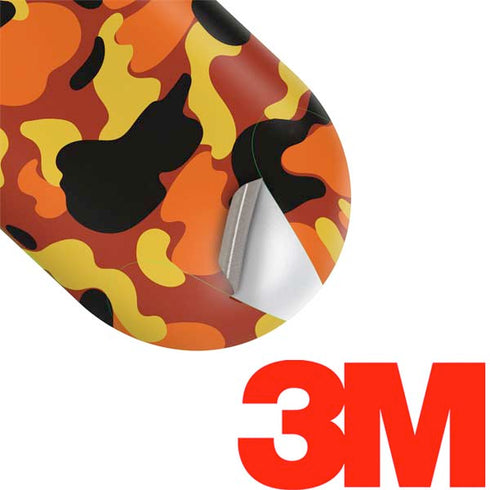 Orange Camo Galaxy Buds Plus Skin