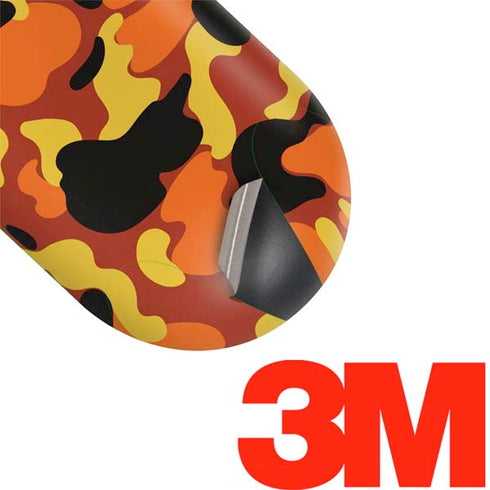 Orange Camo Galaxy Buds Skin