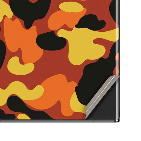 Orange Camo Galaxy Note20 Ultra 5G Skin