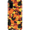 Orange Camo Galaxy S20 Lite Case