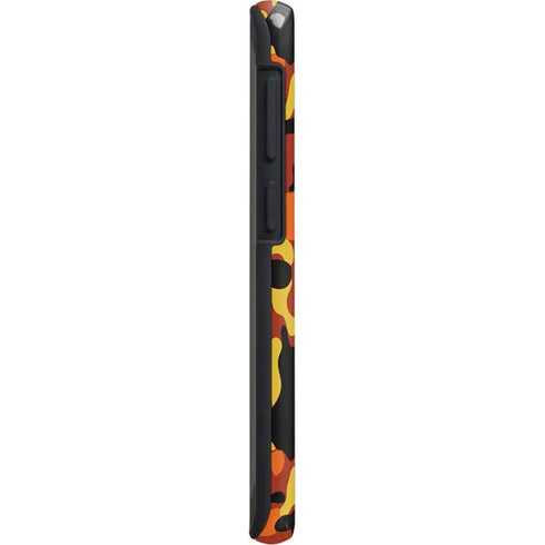 Orange Camo Galaxy S20 Pro Case