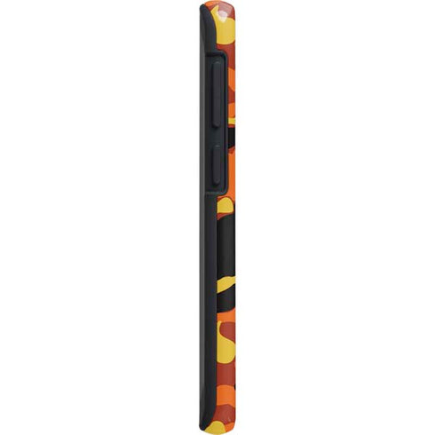 Orange Camo Galaxy S20 Ultra 5G Pro Case