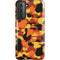 Orange Camo Galaxy S21 5G Pro Case