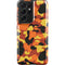 Orange Camo Galaxy S21 Ultra 5G Pro Case