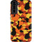 Orange Camo Galaxy S22 Plus Pro Case