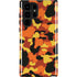 Orange Camo Galaxy S22 Ultra Pro Case
