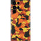 Orange Camo Galaxy S22 Ultra Skin