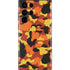 Orange Camo Galaxy S22 Ultra Skin