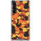 Orange Camo Galaxy S23 Plus Clear Case