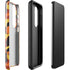 Orange Camo Galaxy S23 Plus Pro Case