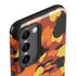 Orange Camo Galaxy S23 Pro Case