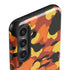 Orange Camo Galaxy S24 Plus Impact Case