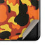 Orange Camo Galaxy Z Flip Skin