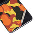 Orange Camo Galaxy Z Flip5 5G Skin