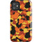Orange Camo iPhone 11 Impact Case