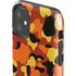 Orange Camo iPhone 11 Impact Case