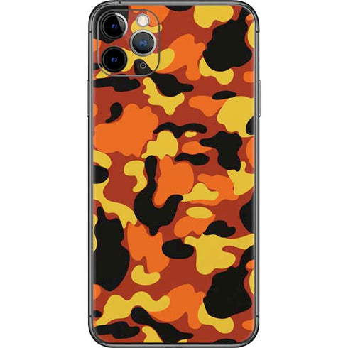 Orange Camo iPhone 11 Pro Max Skin
