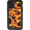 Orange Camo iPhone 11 Pro Waterproof Case