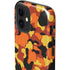 Orange Camo iPhone 12 Impact Case