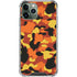 Orange Camo iPhone 12 Pro Max Clear Case