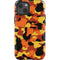 Orange Camo iPhone 13 Impact Case