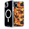 Orange Camo iPhone 14 Plus MagSafe Case
