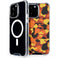Orange Camo iPhone 15 Pro Max MagSafe Case