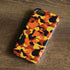 Orange Camo iPhone 7 Pro Case
