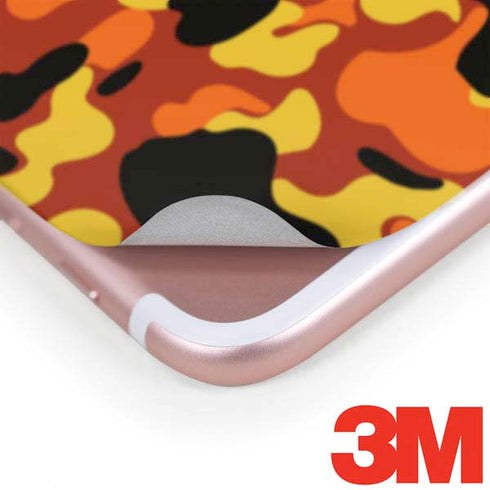 Orange Camo iPhone 7 Skin