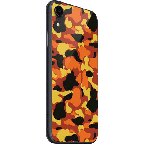 Orange Camo iPhone SE (2nd & 3rd Gen) Skin