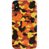 Orange Camo iPhone X Pro Case