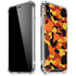 Orange Camo iPhone XS Max Clear Case