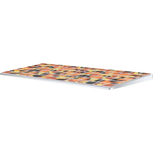 Orange Camo Magic Keyboard Skin