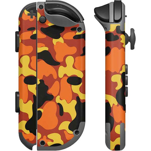 Orange Camo Nintendo Joy-Con (L/R) Controller Skin