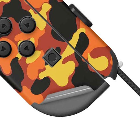 Orange Camo Nintendo Joy-Con (L/R) Controller Skin