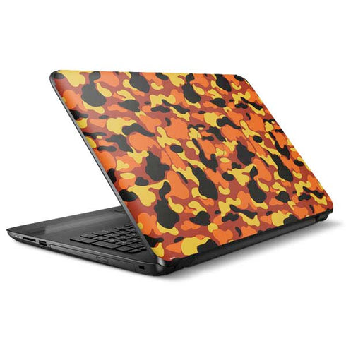 Orange Camo HP Notebook Skin
