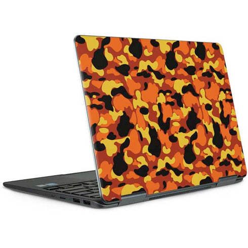 Orange Camo Notebook 9 Pro 13in (2017) Skin